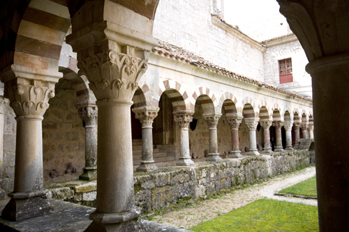 panda sur del claustro de Cardeña